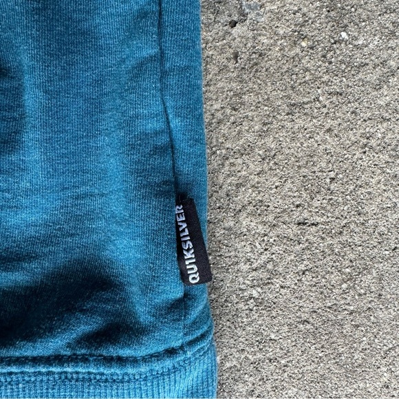 Y2K Quiksilver Zip Up Hoodie Size‎ L - Picture 5 of 6